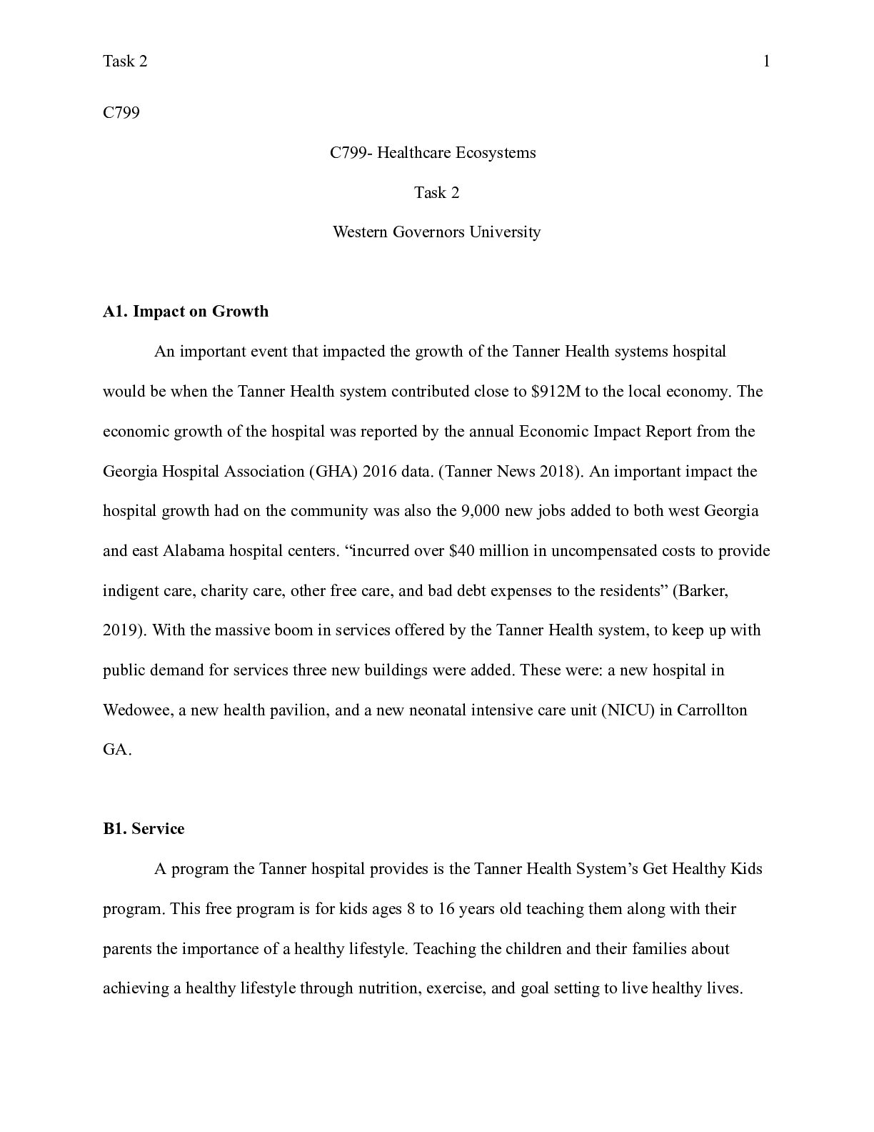 Preview image of c799 task.docx  C799 document